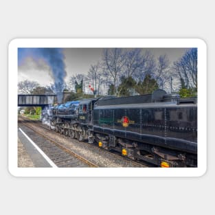 Black Prince Steam Train On The North Norfolk Railway Sticker